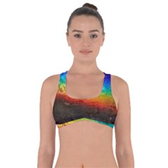 Rainbow-color-prism-colors Got No Strings Sports Bra by Amaryn4rt