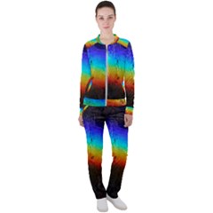 Rainbow-color-prism-colors Casual Jacket And Pants Set by Amaryn4rt