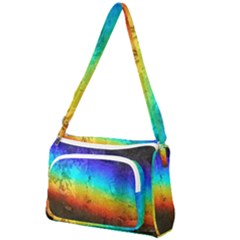 Rainbow-color-prism-colors Front Pocket Crossbody Bag by Amaryn4rt