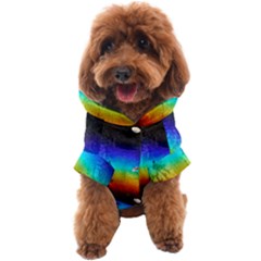 Rainbow-color-prism-colors Dog Coat by Amaryn4rt