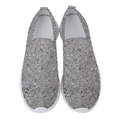 Abstract Flowing And Moving Liquid Metal Women s Slip On Sneakers by Amaryn4rt