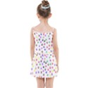 Paw Prints Background Kids  Summer Sun Dress View2