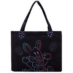 Easter-bunny-hare-rabbit-animal Mini Tote Bag by Amaryn4rt