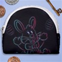 Easter-bunny-hare-rabbit-animal Horseshoe Style Canvas Pouch View1