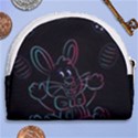 Easter-bunny-hare-rabbit-animal Horseshoe Style Canvas Pouch View2