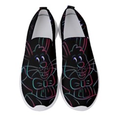 Easter-bunny-hare-rabbit-animal Women s Slip On Sneakers by Amaryn4rt