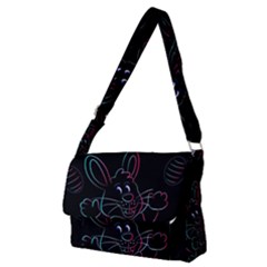 Easter-bunny-hare-rabbit-animal Full Print Messenger Bag (m) by Amaryn4rt