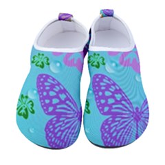 Butterfly Vector Background Men s Sock-style Water Shoes by Amaryn4rt