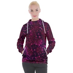 Retro-flower-pattern-design-batik- Women s Hooded Pullover