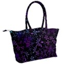 Retro-flower-pattern-design-batik Canvas Shoulder Bag View2