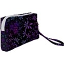 Retro-flower-pattern-design-batik Wristlet Pouch Bag (Small) View2