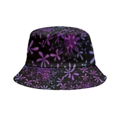 Retro-flower-pattern-design-batik Inside Out Bucket Hat by Amaryn4rt