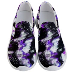 Abstract Canvas-acrylic-digital-design Men s Lightweight Slip Ons by Amaryn4rt