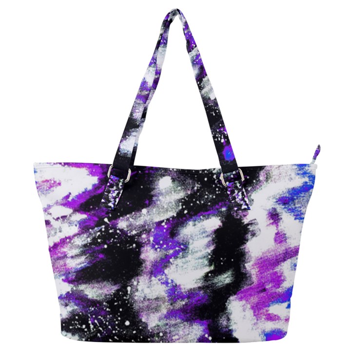 Abstract Canvas-acrylic-digital-design Full Print Shoulder Bag