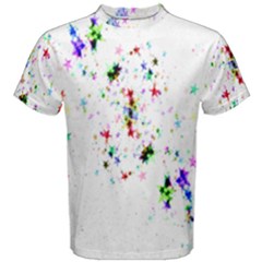 Star-structure-many-repetition- Men s Cotton T-shirt by Amaryn4rt