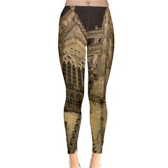 Cologne-church-evening-showplace Everyday Leggings  by Amaryn4rt