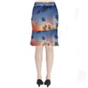 Hardest-frost-winter-cold-frozen Short Mermaid Skirt View2