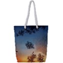 Hardest-frost-winter-cold-frozen Full Print Rope Handle Tote (Small) View1