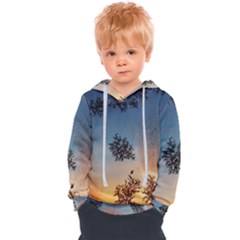 Hardest-frost-winter-cold-frozen Kids  Overhead Hoodie