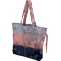 Hardest-frost-winter-cold-frozen Drawstring Tote Bag View1