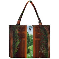 Beautiful World Entry Door Fantasy Mini Tote Bag by Amaryn4rt