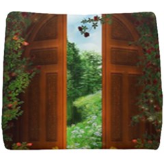 Beautiful World Entry Door Fantasy Seat Cushion by Amaryn4rt