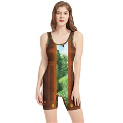 Beautiful World Entry Door Fantasy Women s Wrestling Singlet by Amaryn4rt