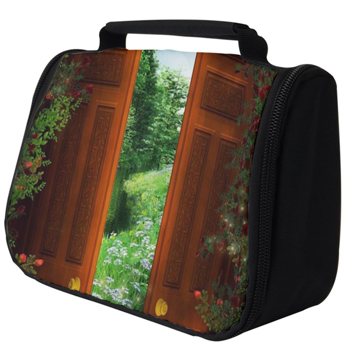 Beautiful World Entry Door Fantasy Full Print Travel Pouch (Big)