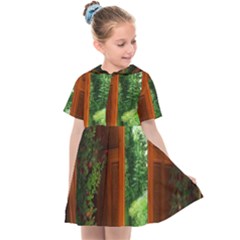 Beautiful World Entry Door Fantasy Kids  Sailor Dress by Amaryn4rt