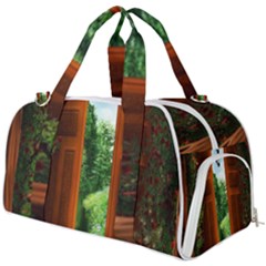 Beautiful World Entry Door Fantasy Burner Gym Duffel Bag by Amaryn4rt