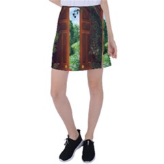 Beautiful World Entry Door Fantasy Tennis Skirt by Amaryn4rt