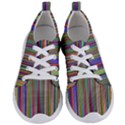 Striped-stripes-abstract-geometric Women s Lightweight Sports Shoes View1