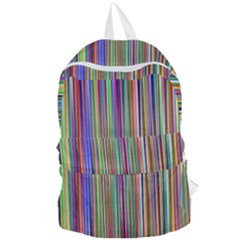 Striped-stripes-abstract-geometric Foldable Lightweight Backpack by Amaryn4rt