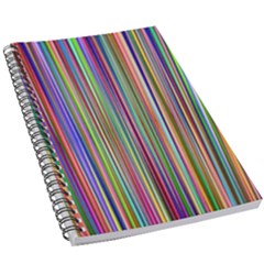 Striped-stripes-abstract-geometric 5 5  X 8 5  Notebook