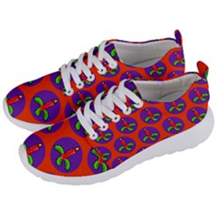 Christmas Candles Seamless Pattern Men s Lightweight Sports Shoes by Amaryn4rt