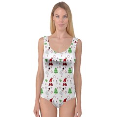 Santa Claus Snowman Christmas Xmas Princess Tank Leotard 