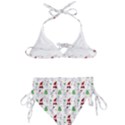 Santa Claus Snowman Christmas Xmas Kids  Classic Bikini Set View2