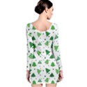 Christmas Trees Pattern Design Pattern Long Sleeve Bodycon Dress View2