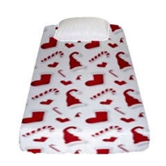 Christmas Template Advent Cap Fitted Sheet (single Size) by Amaryn4rt