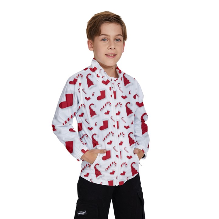 Christmas Template Advent Cap Kids  Windbreaker