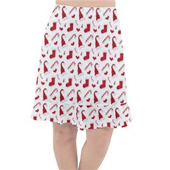 Christmas Template Advent Cap Fishtail Chiffon Skirt by Amaryn4rt