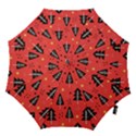 Christmas Christmas Tree Pattern Hook Handle Umbrellas (Large) View1