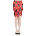 Christmas Christmas Tree Pattern Midi Wrap Pencil Skirt View1