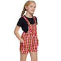 Festive Pattern Christmas Holiday Kids  Short Overalls View3