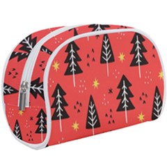 Christmas Christmas Tree Pattern Make Up Case (large) by Amaryn4rt