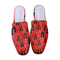 Christmas Christmas Tree Pattern Women s Classic Backless Heels by Amaryn4rt