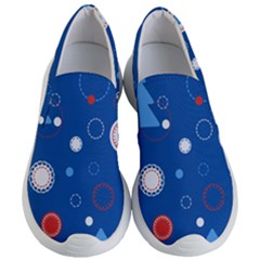 Christmas Pattern Tree Design Women s Lightweight Slip Ons by Amaryn4rt