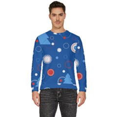 Christmas Pattern Tree Design Men s Fleece Sweatshirt by Amaryn4rt