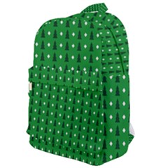 Green Christmas Tree Pattern Background Classic Backpack by Amaryn4rt