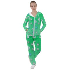 Snowflakes-winter-christmas-overlay Women s Tracksuit by Amaryn4rt